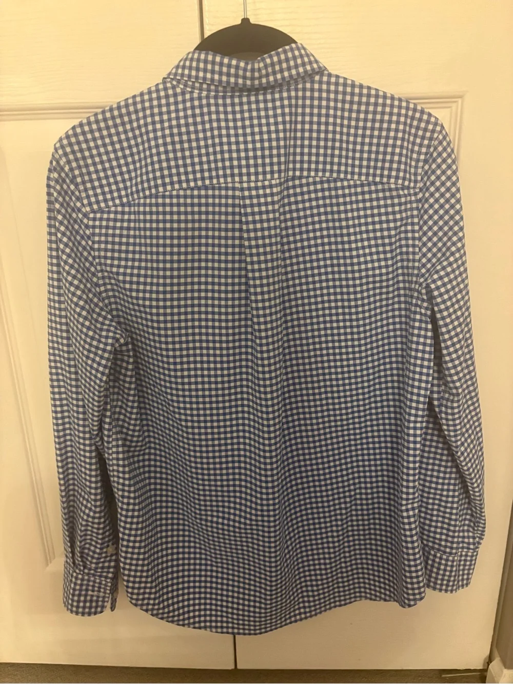 Polo by Ralph Lauren Blue and White Gingham Button-Down Shirt